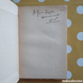 Libros antiguos: JOSEP MARIA LÓPEZ-PICO A MIG AIRE DEL TEMPS DEDICATÒRIA AUTOGRAFA PUBLICACIONS DE LA REVISTA 1933